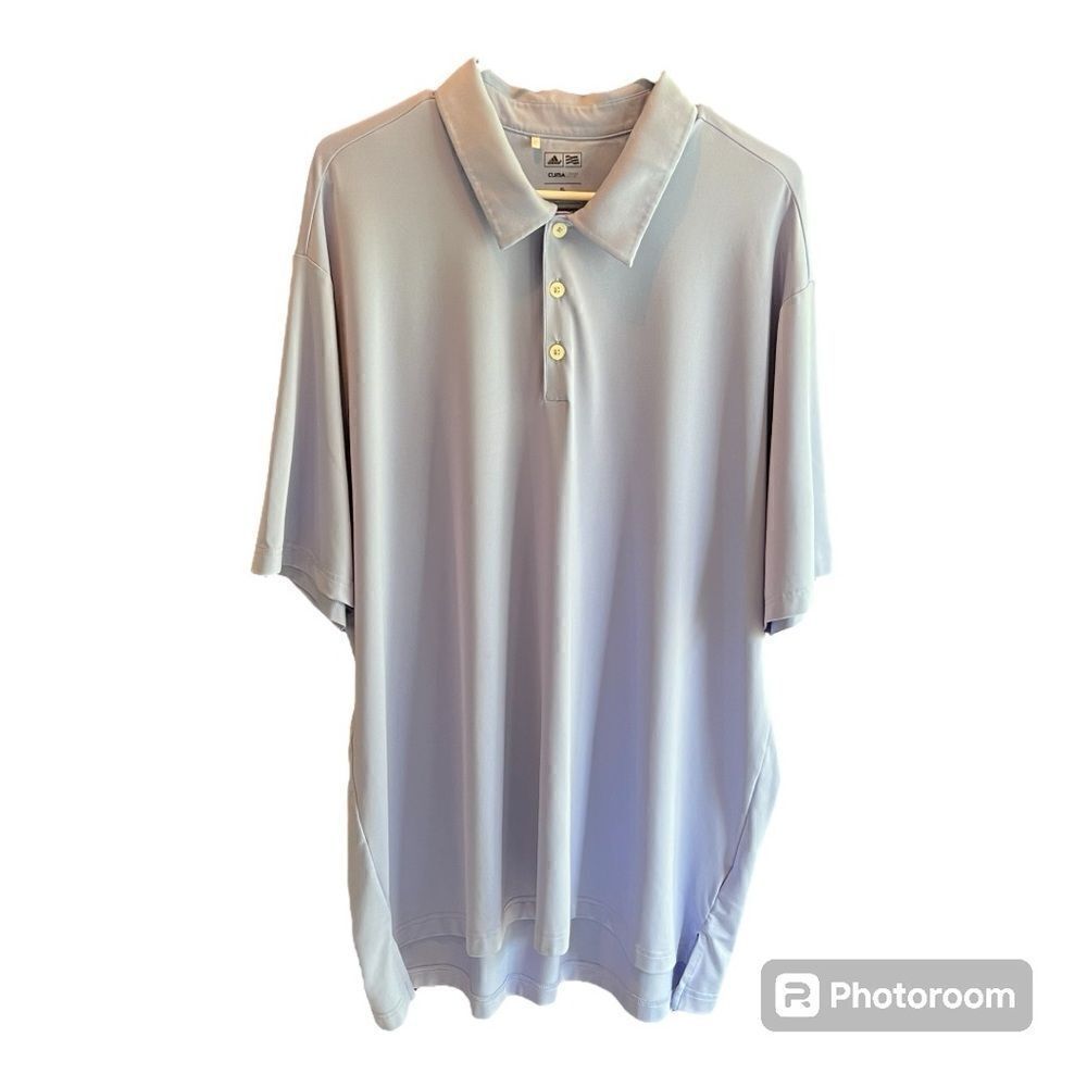 Men’s Blue Adidas Climalite Golf Polo Size XL